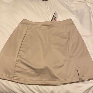 Tan colored Lady Hagen golf skirt!